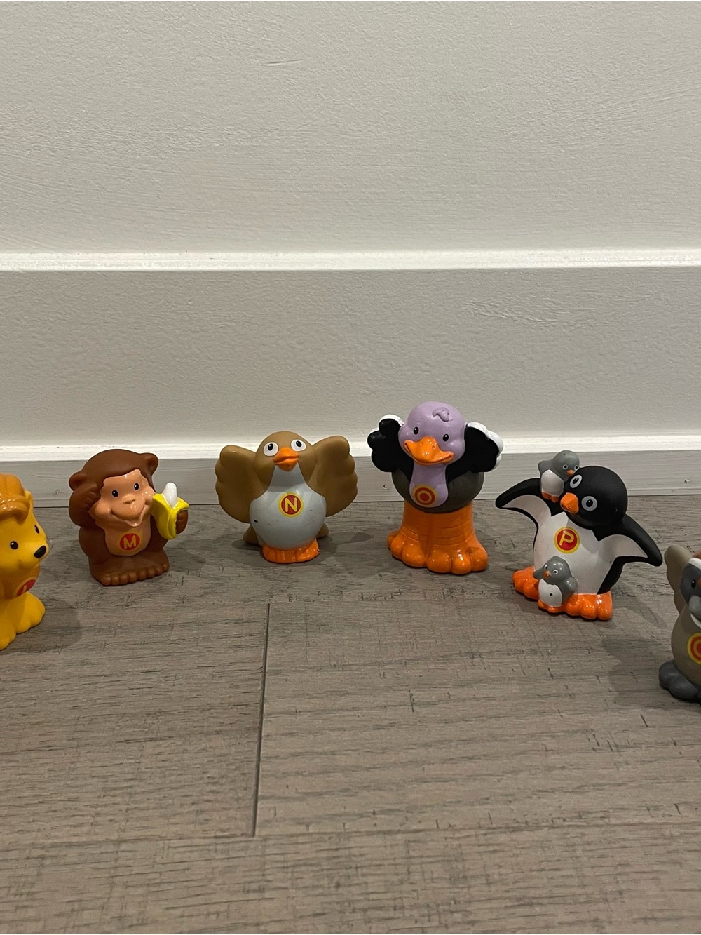 16 Fisher Price Little People Alphabet Animals - Picture 12 of 12